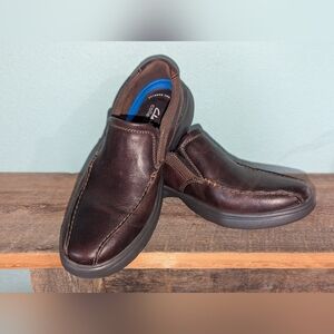 Clarks Dark Brown Leather‎ Loafers